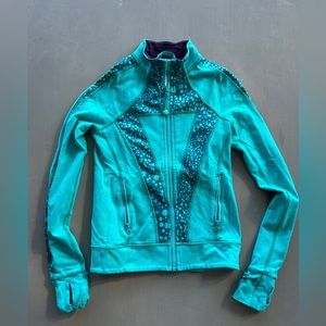 Ivivva zip up jacket, girls size 8